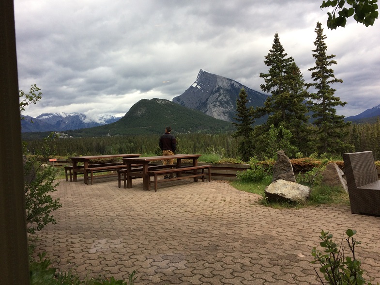 view of patio at the juniper bistro